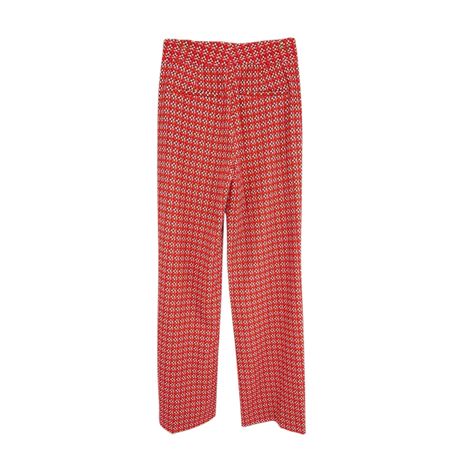 ALICE+OLIVIA Dylan High Waist Wide Leg Pants in Heart Flower Cherry 2 Alice + Olivia
