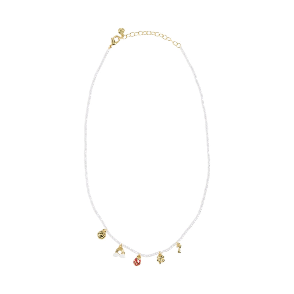GORJANA Lucky Mini Charm Necklace Gorjana