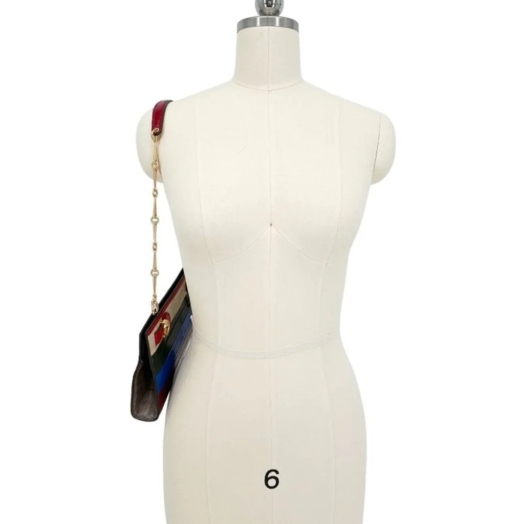 TORY BURCH Lee Radziwill Color-Block Shoulder Bag - flyKAMP