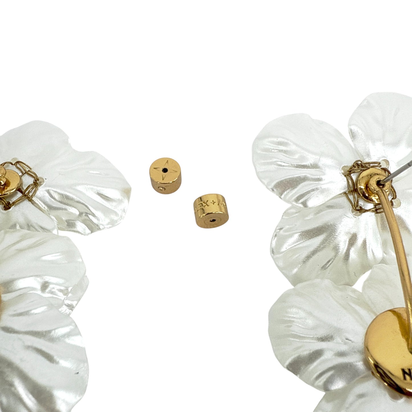 ALEX+ANI New York Botanical Garden Poppy Statement Earrings