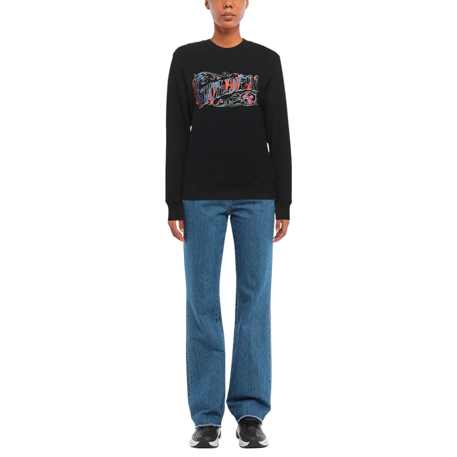 GOLDEN GOOSE Embroidered Logo Sweatshirt S - flyKAMP