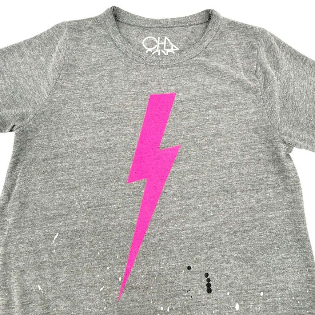 CHASER Neon Lightning Bolt Tee XS - flyKAMP