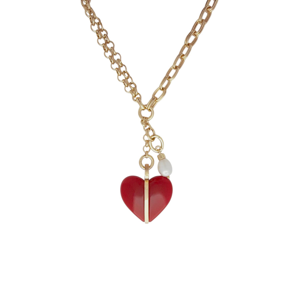 ROXANNE ASSOULIN The Double Charm Pendant Necklace Roxanne Assoulin