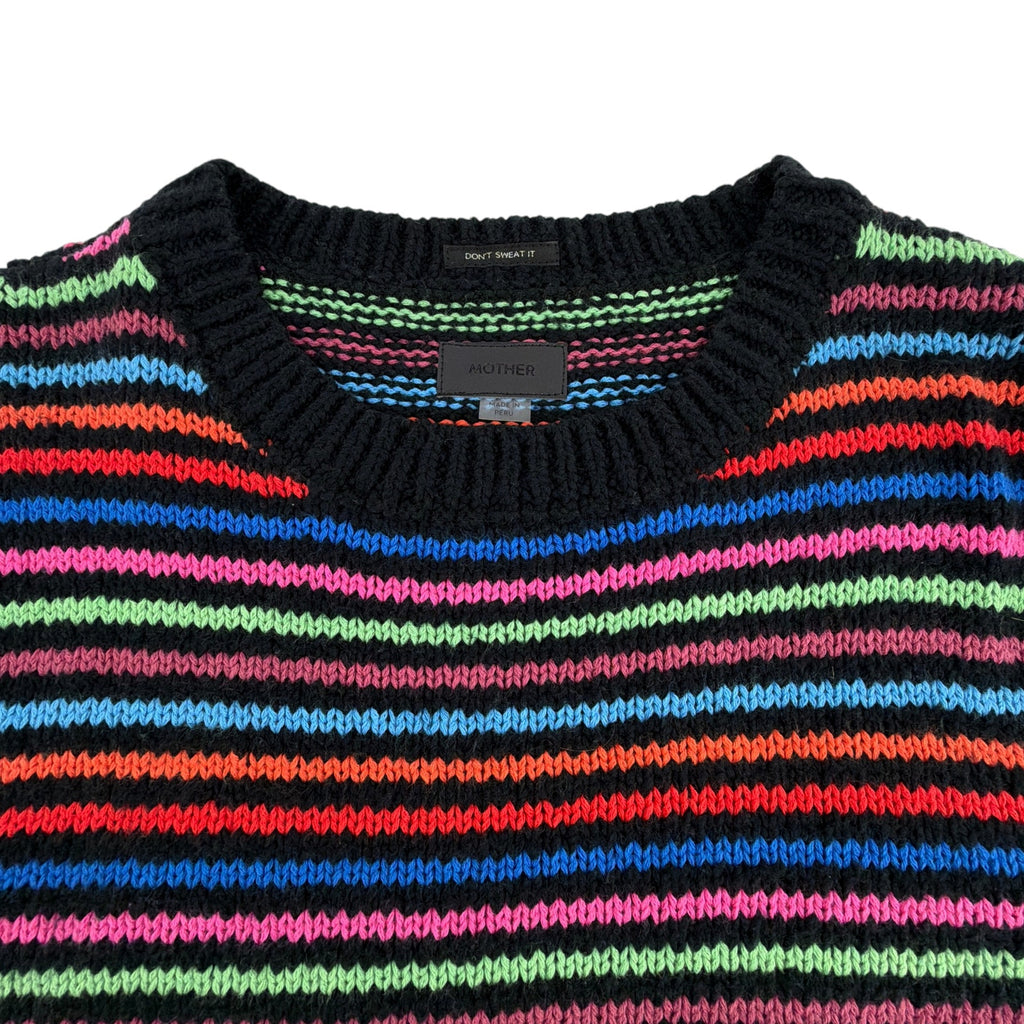 MOTHER The Powder Puff Sweater in Lite Bright L Mother