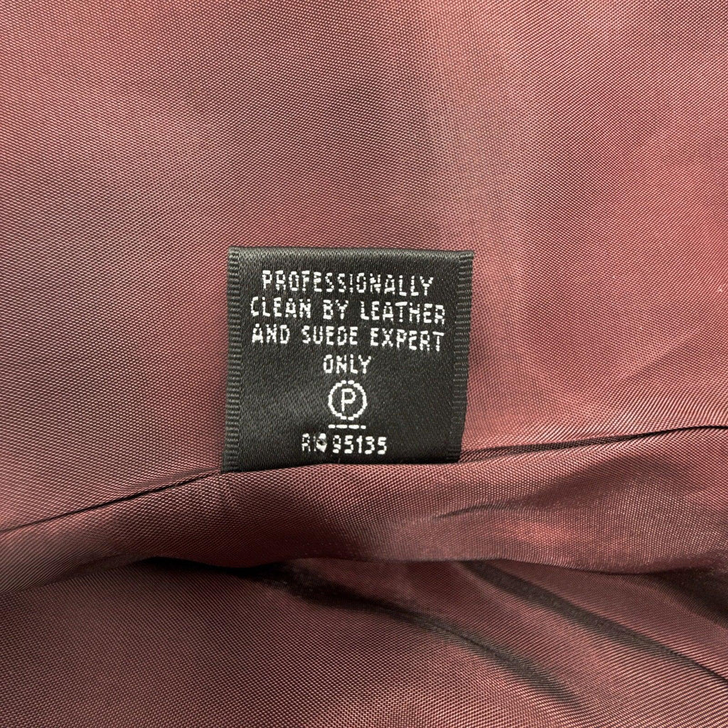 LAFAYETTE 148 New York 3/4 Sleeve Ritchie Leather Jacket in Beet 8|M - flyKAMP