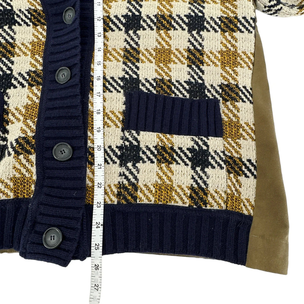 SEA NEW YORK Houndstooth Boyfriend Cardigan XS - flyKAMP