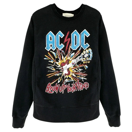 GUCCI AC/DC Logo Sweatshirt XS - flyKAMP