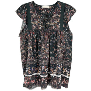 ULLA JOHNSON Posy Silk Top 0
