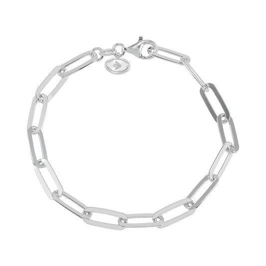 SILPADA Falling Paperclips Bracelet in Sterling Silver