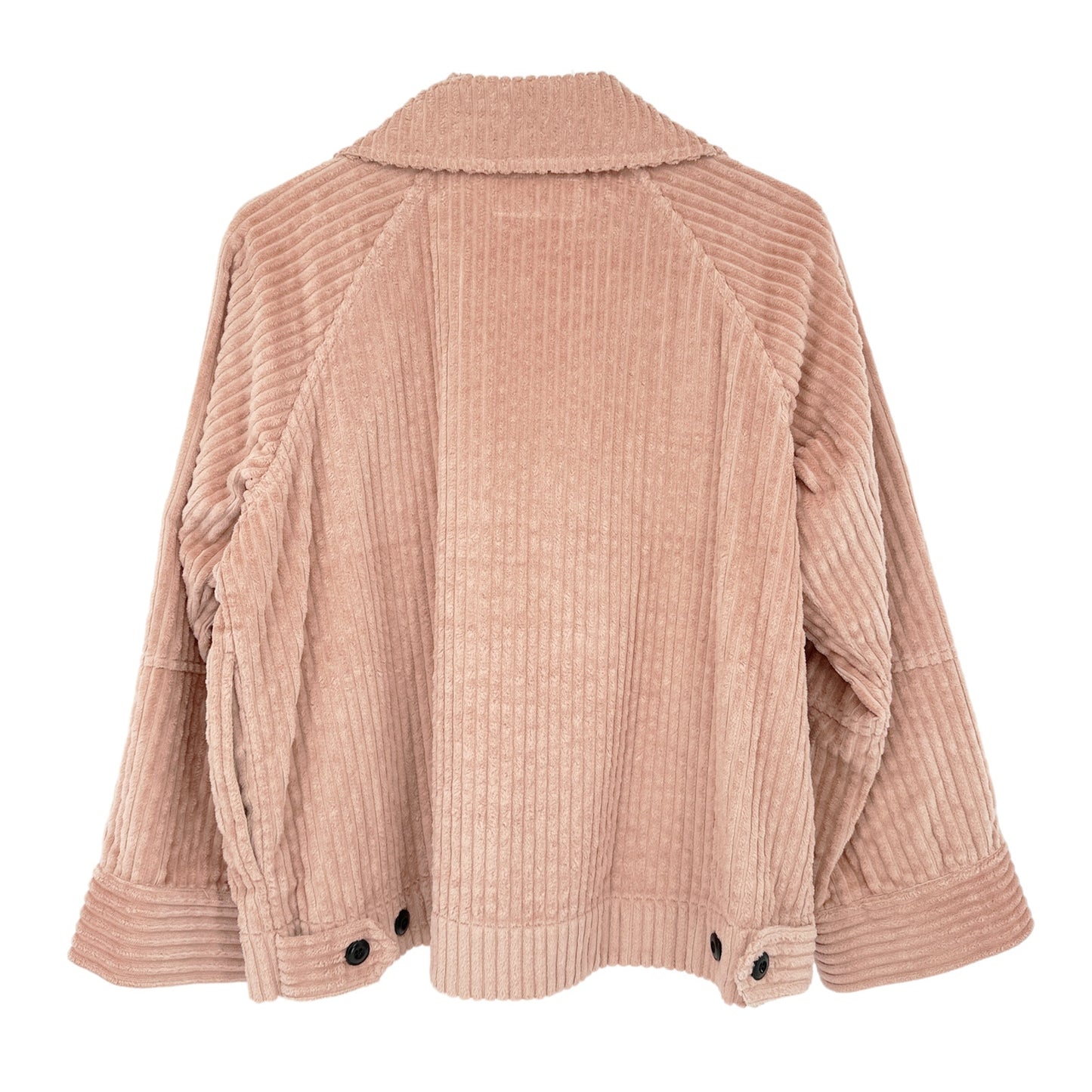 The GREAT. The Boxy Zip Jacket in Blush 0|XS