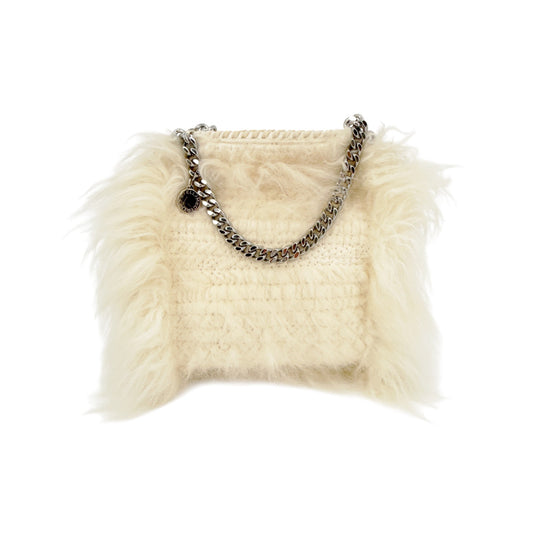 STELLA McCARTNEY Falabella Mini Faux Fur Tote Bag