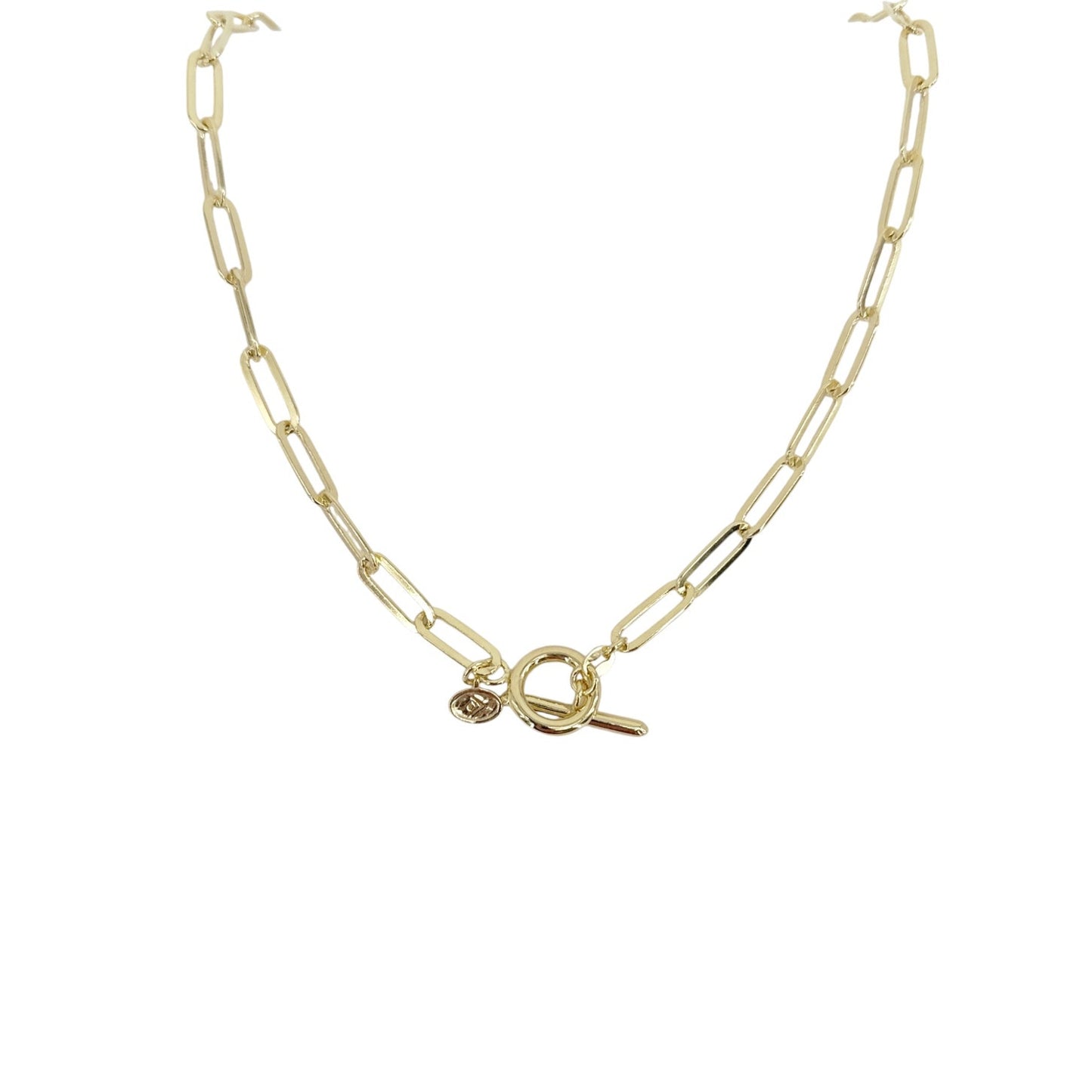 SILPADA Let’s Link Chain Necklace in Gold Plated Silver 17”