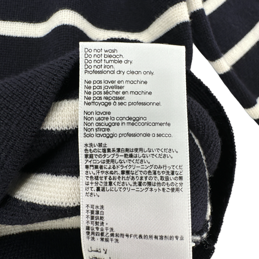 3.1 PHILLIP LIM Sailor Stripe Lace Cuff Sweater S 3.1 Phillip Lim