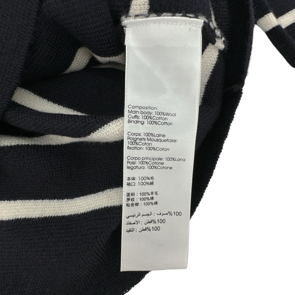 3.1 PHILLIP LIM Sailor Stripe Lace Cuff Sweater S 3.1 Phillip Lim