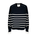 3.1 PHILLIP LIM Sailor Stripe Lace Cuff Sweater S 3.1 Phillip Lim
