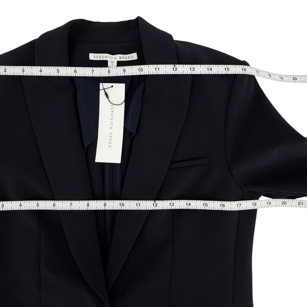 VERONICA BEARD Scuba Dickey Jacket in Navy 8 Veronica Beard