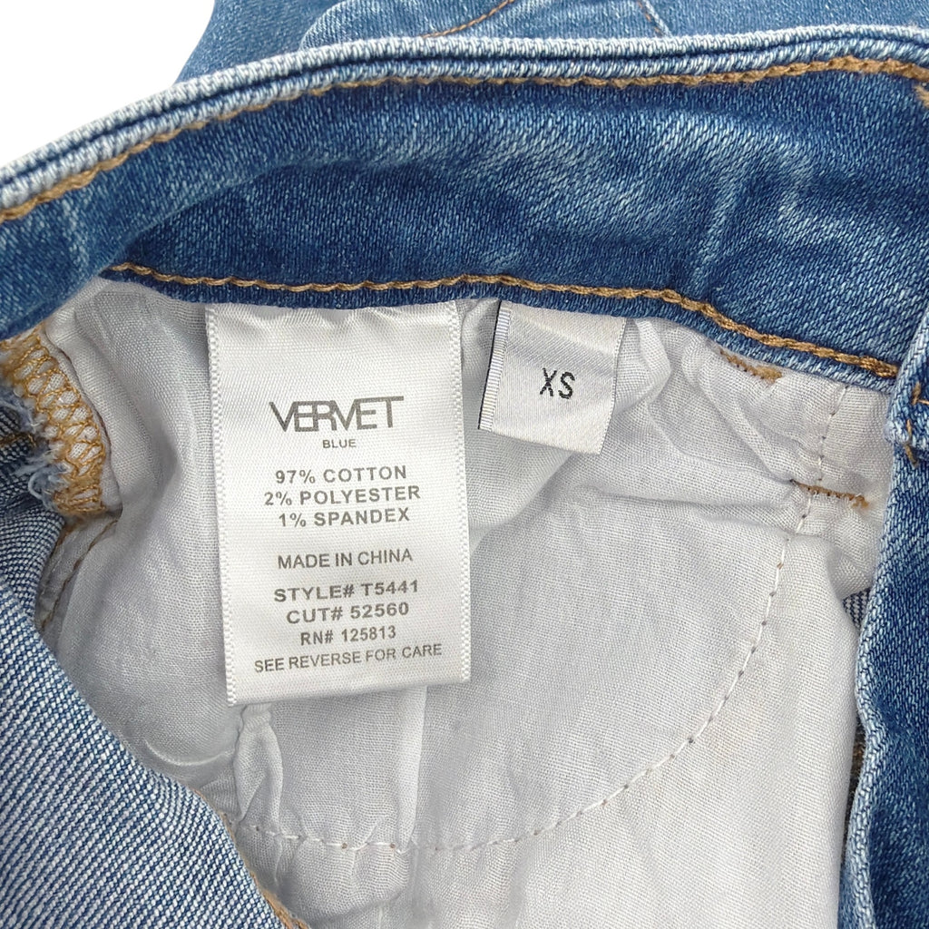 VERVET by Flying Monkey High Rise Double Cuff Shorts in Exactly Like You XS Vervet