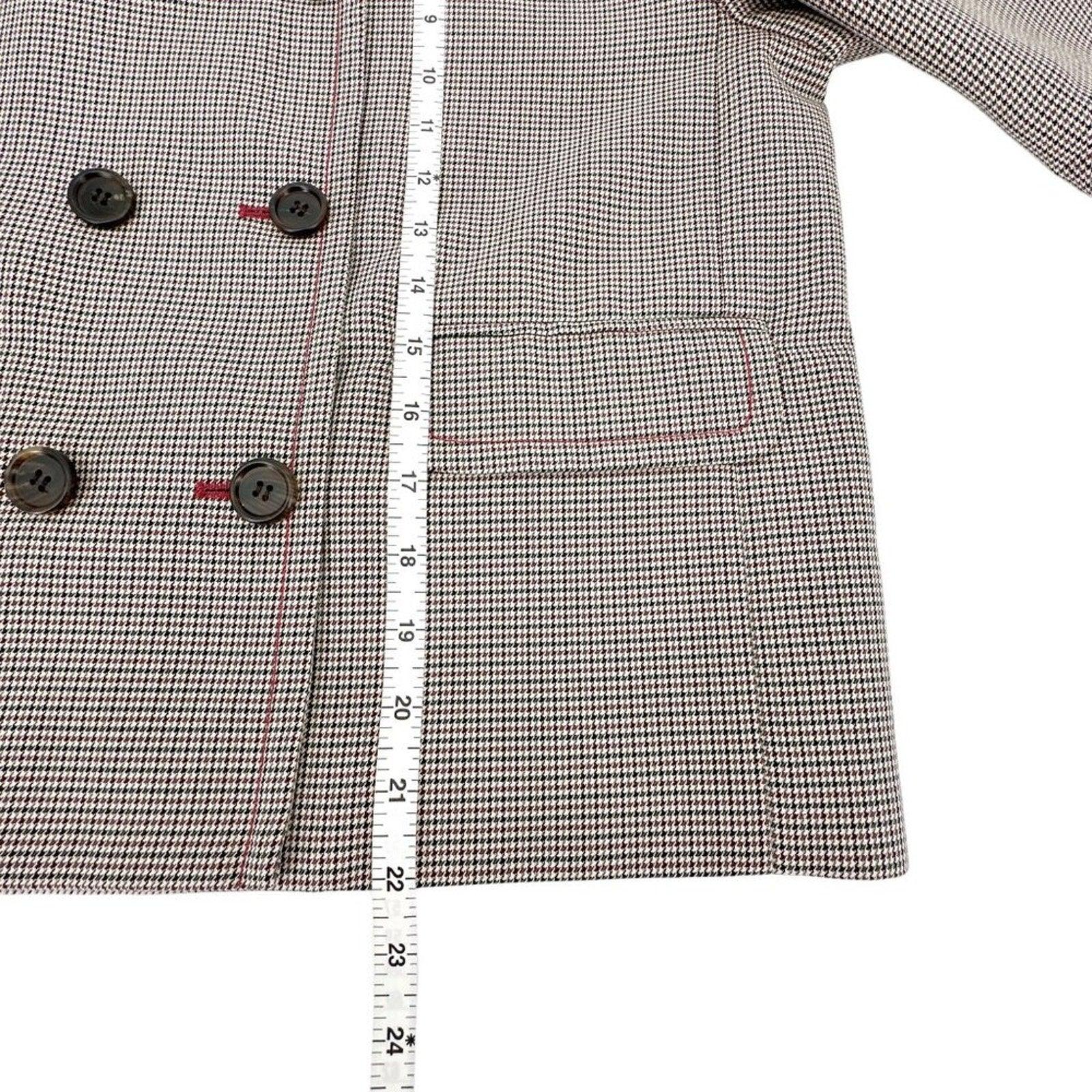 MARNI Houndstooth Double Breasted Blazer IT40|S - flyKAMP