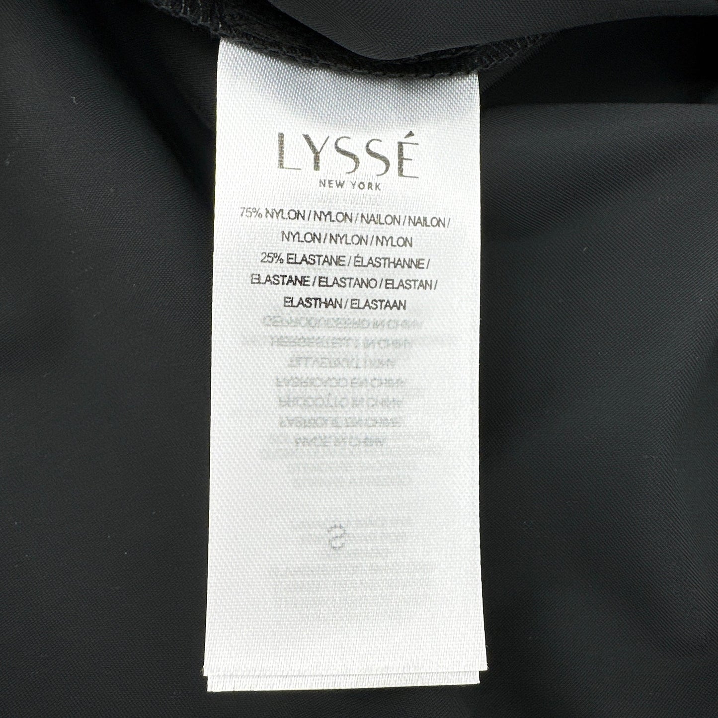 LYSSE Connie Button Down Black S
