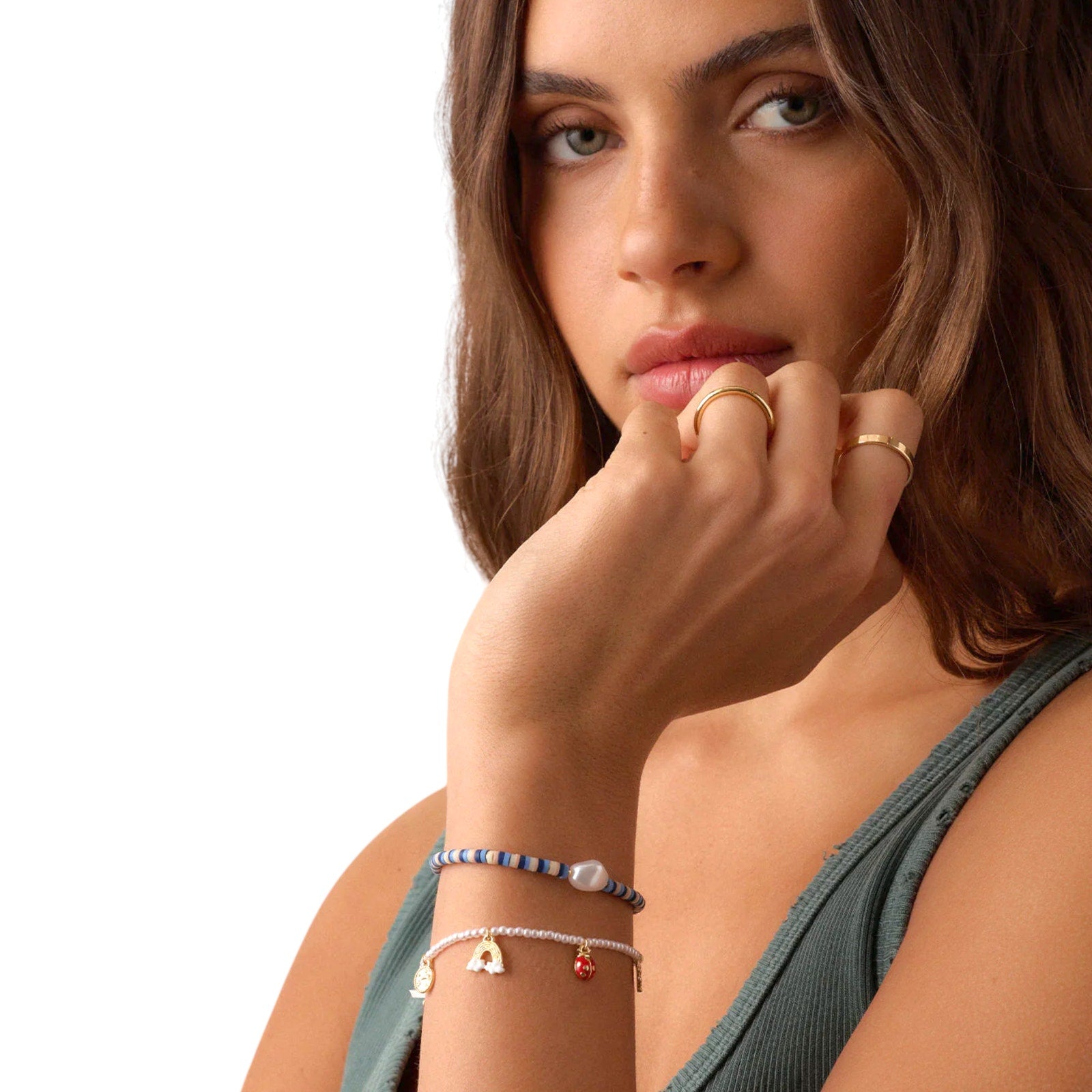 GORJANA Lucky Mini Charm Bracelet Gorjana