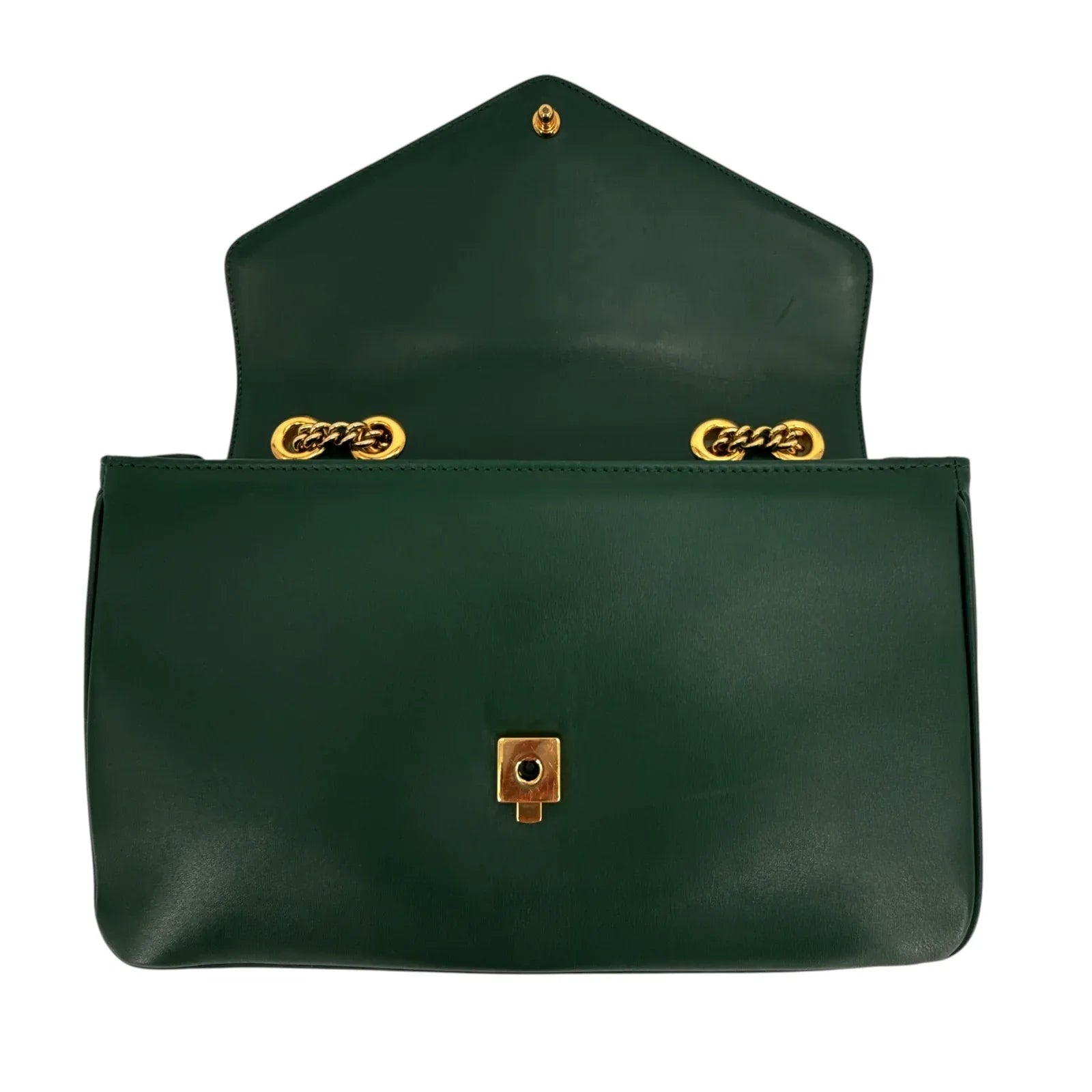 GUCCI Rajah Medium Shoulder Bag in Vintage Green - flyKAMP