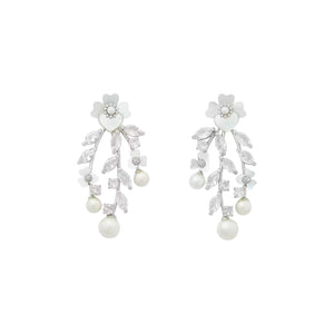 KATE SPADE New York Precious Pansy Chandelier Earrings