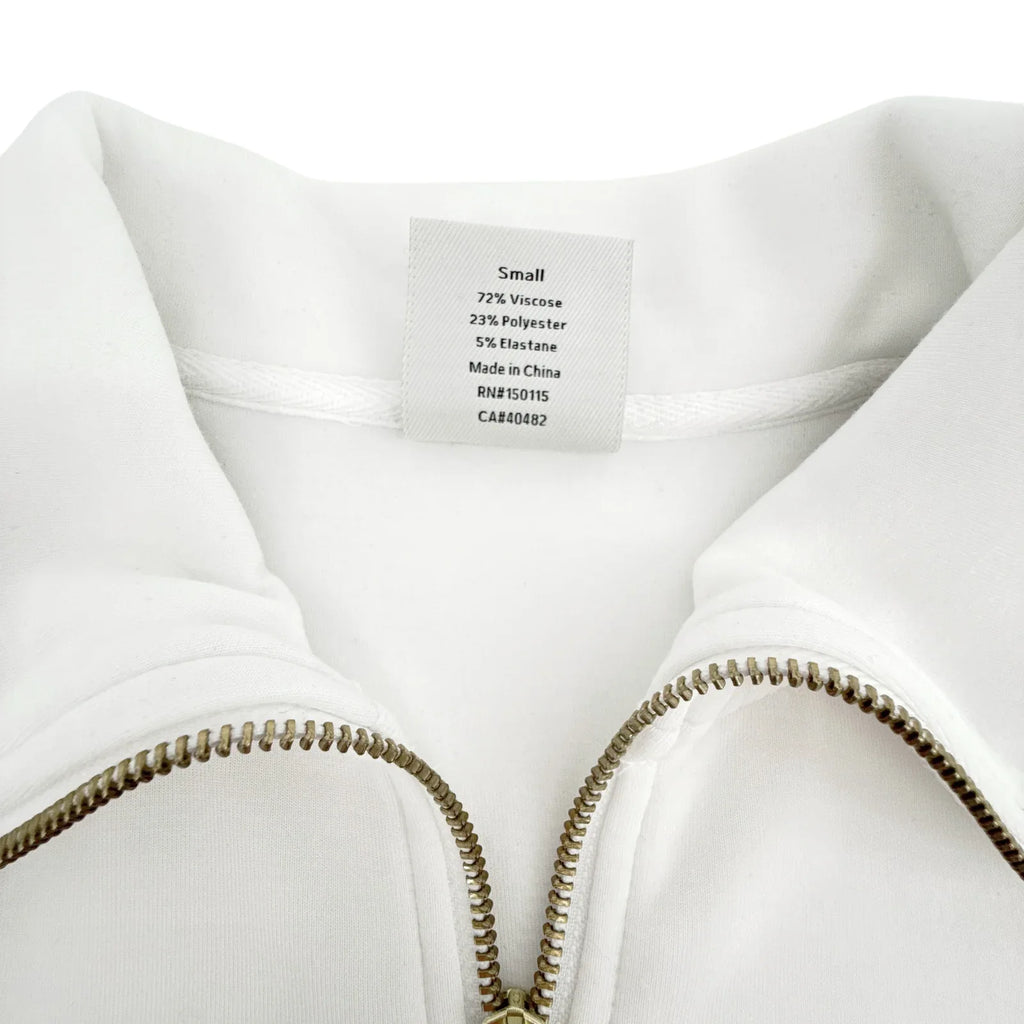 VARLEY Davenport Half Zip in White S - flyKAMP