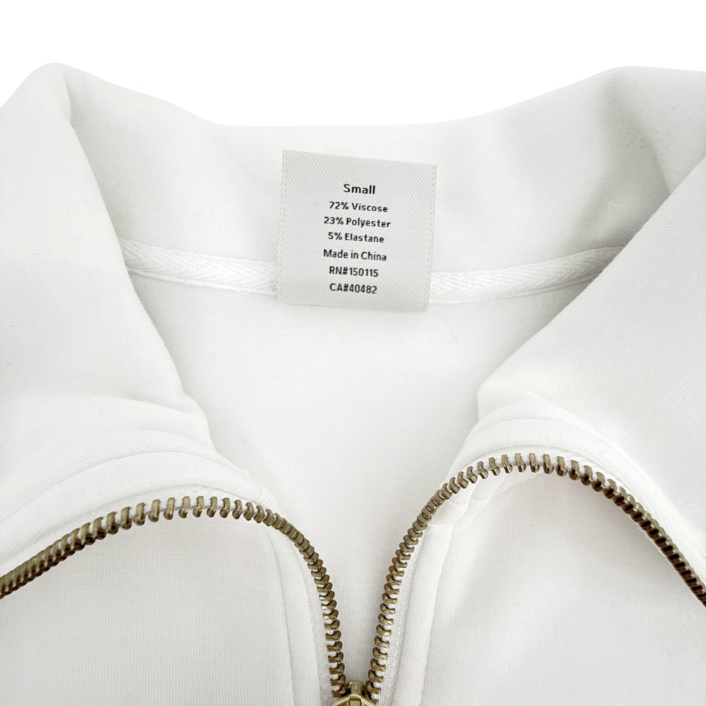 VARLEY Davenport Half Zip in White S