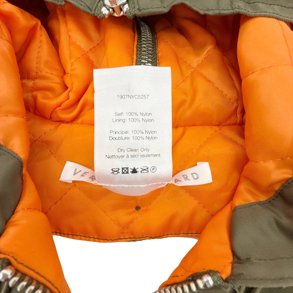 VERONICA BEARD Oakleigh Hooded Dickey in Army Green - flyKAMP
