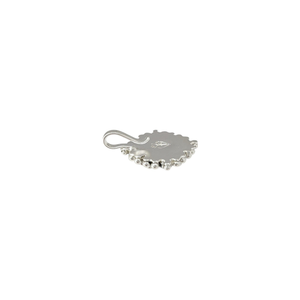 VIRGINS SAINTS & ANGELS VSA Petite Cloister San Benito Medallion in Silver Virgins Saints & Angels