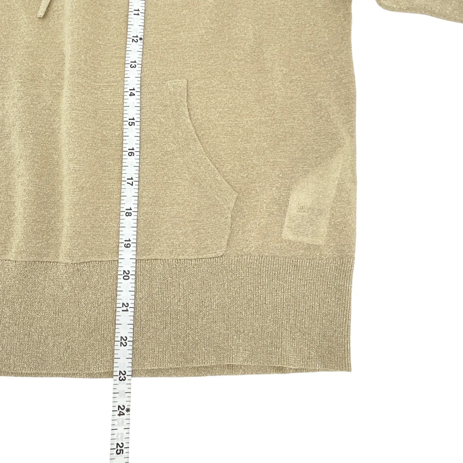 SANDRO Oxygene Sparkling Metallic Hoodie 1|S - flyKAMP