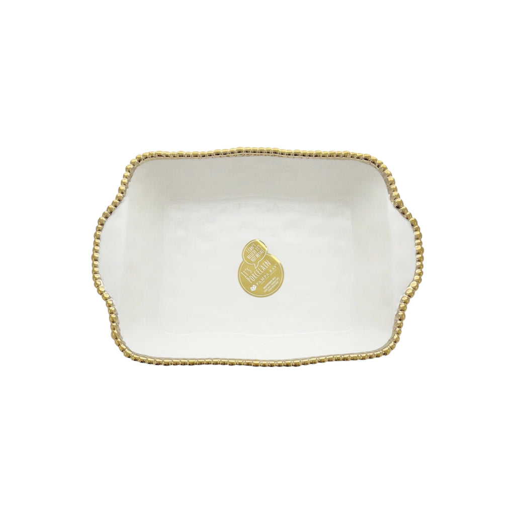 PAMPA BAY Golden Salerno 11" X 9" Rectangular Baking Dish Pampa Bay