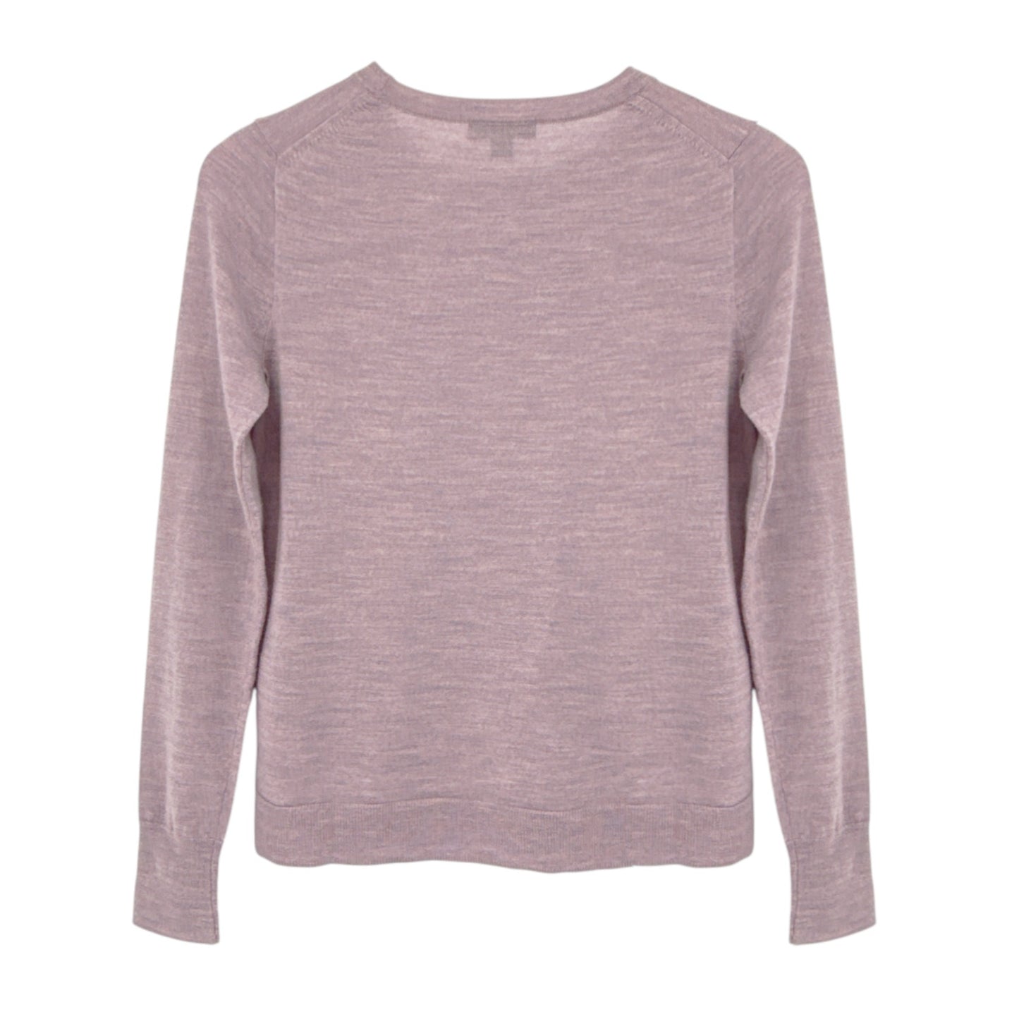 J.CREW Margot Crewneck Sweater in Faded Lavender Multi Heather XS