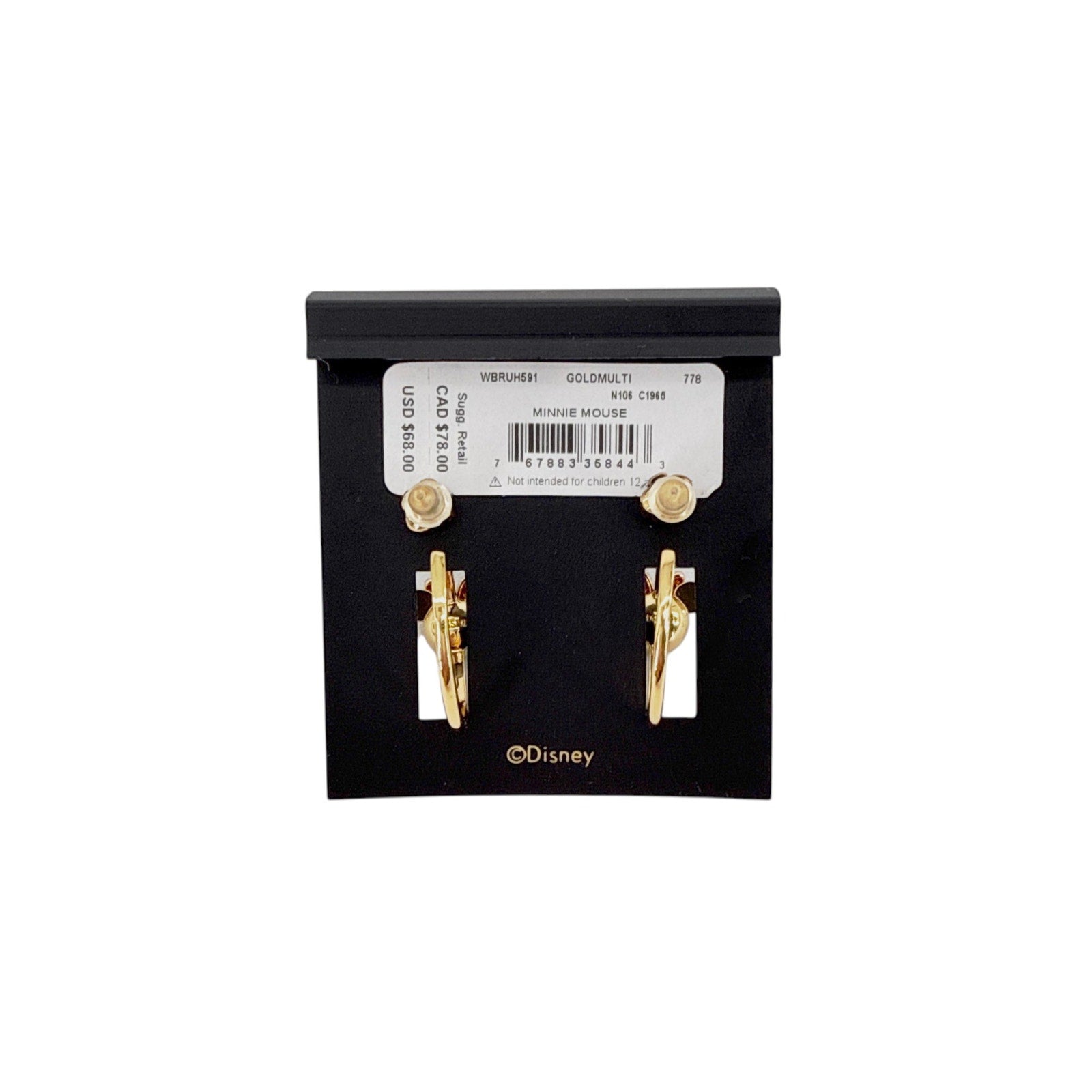 KATE SPADE New York x Minnie Mouse Stone Hoops Kate Spade New York