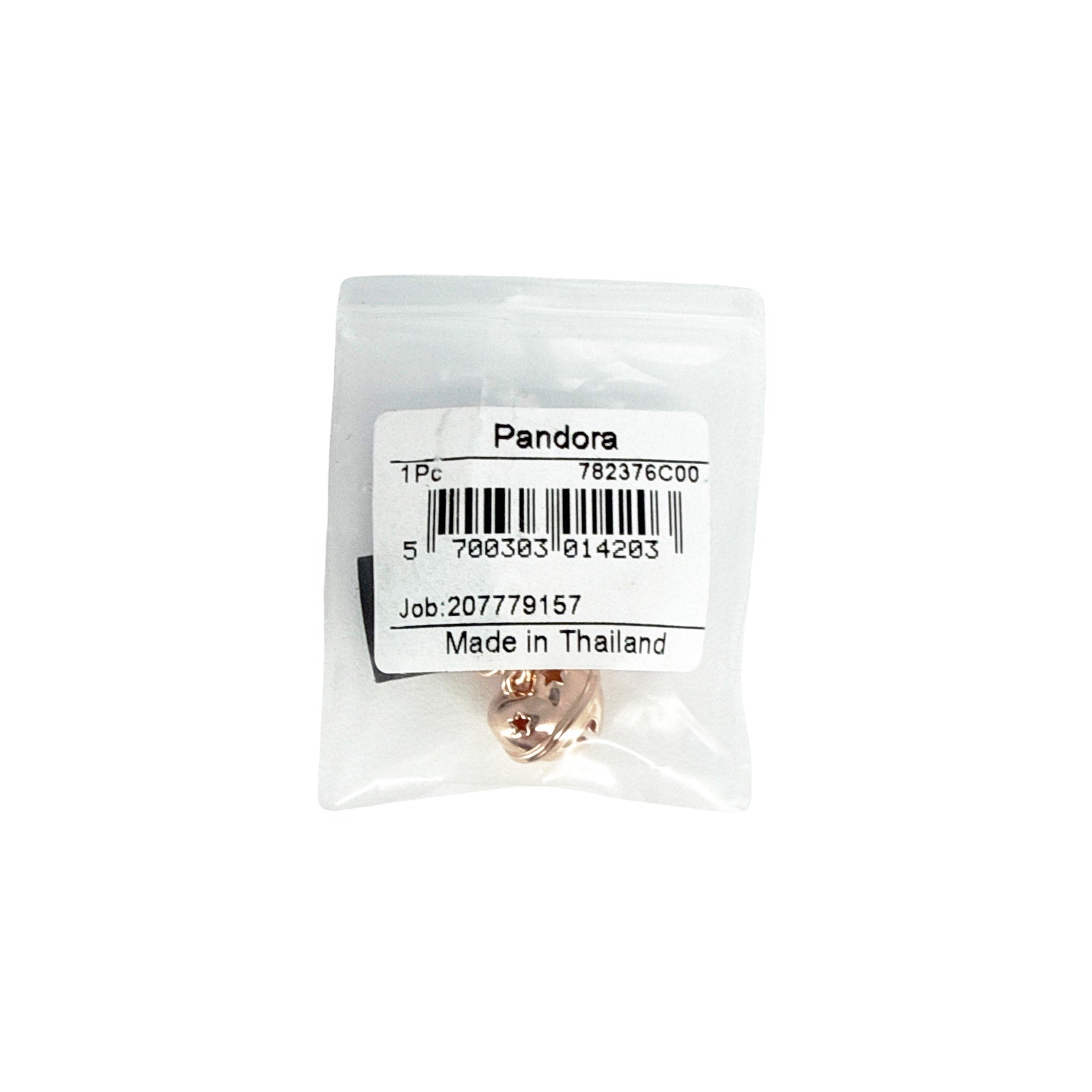 PANDORA Festive Bell Dangle Charm 14k Rose Gold Plating (Copy)