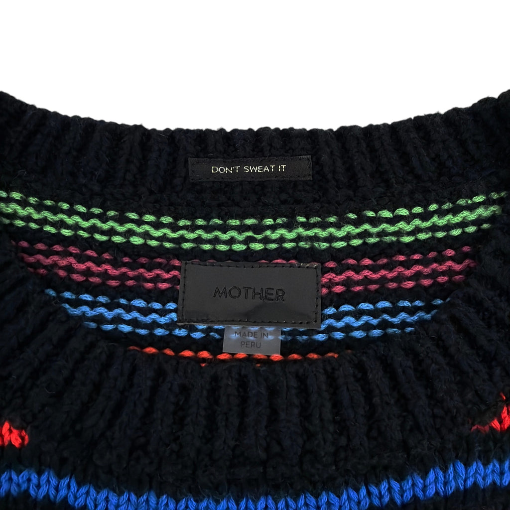 MOTHER The Powder Puff Sweater in Lite Bright L Mother