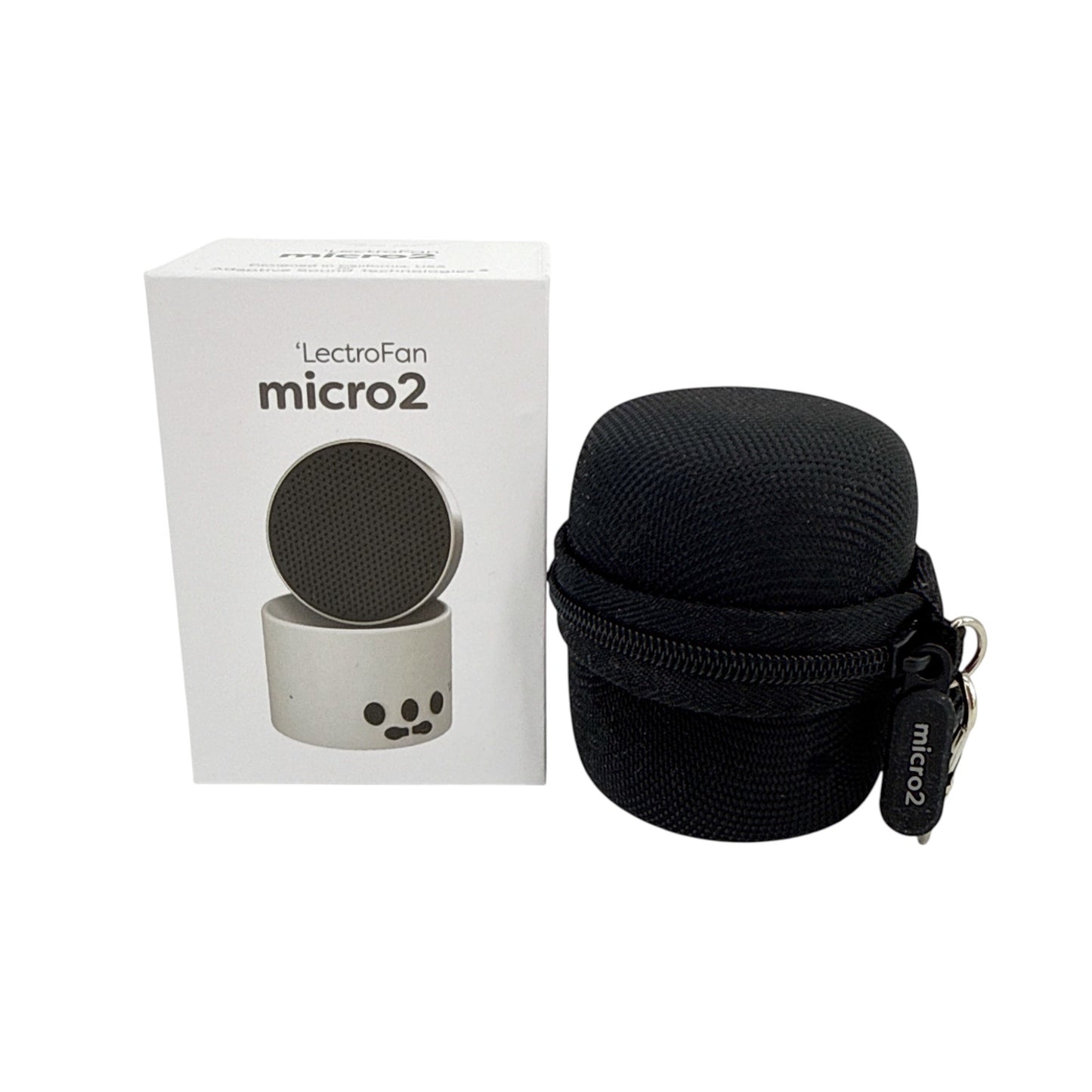 LECTROFAN Micro2 Portable Bluetooth Speaker Sound Machine & Carrying Case