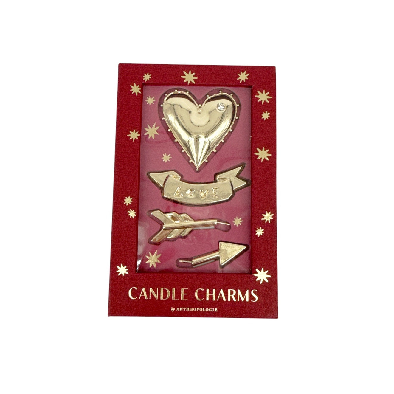 ANTHROPOLOGIE Heart Candle Charm