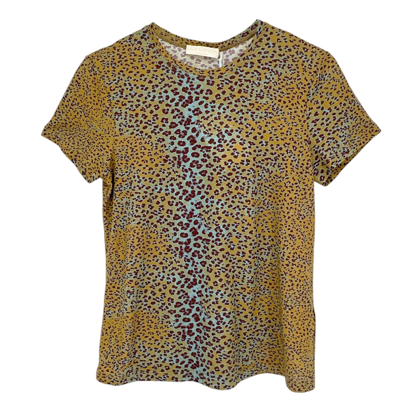 ULLA JOHNSON Estelle Leopard T-Shirt S
