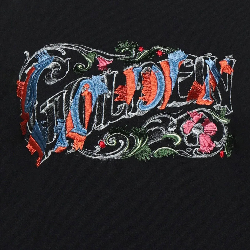 GOLDEN GOOSE Embroidered Logo Sweatshirt S - flyKAMP