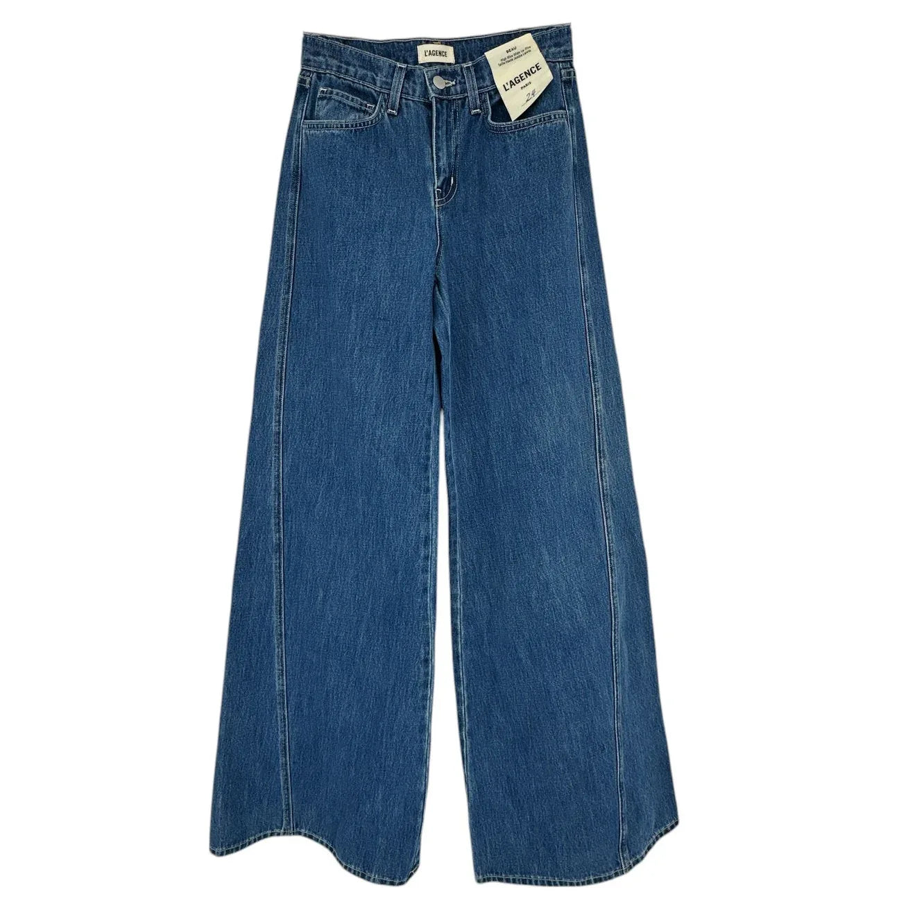 L'AGENCE Beau Wide Leg Jean in Glendora 24 - flyKAMP