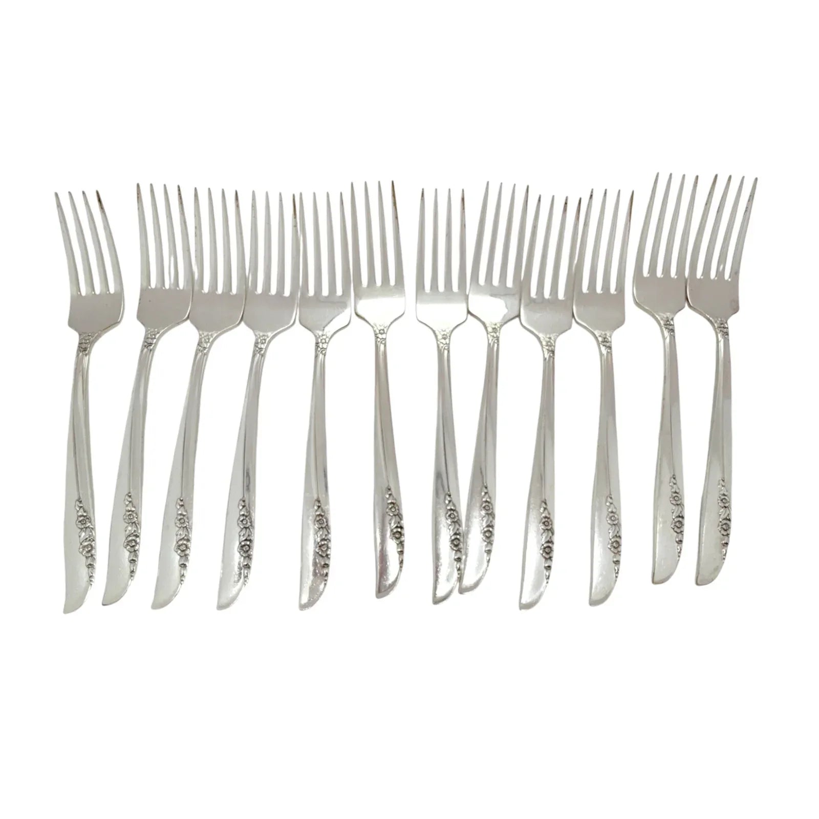 ONEIDA LTD. 1881 ROGERS Lilac Time Pattern Silverplate Flatware 73 Piece Set - flyKAMP
