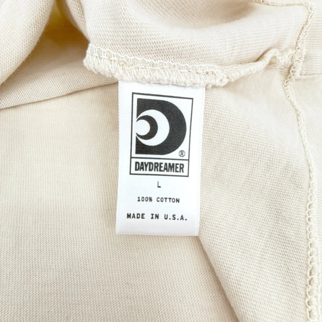 DAYDREAMER Nice List Vintage Tee in Dirty White L - flyKAMP