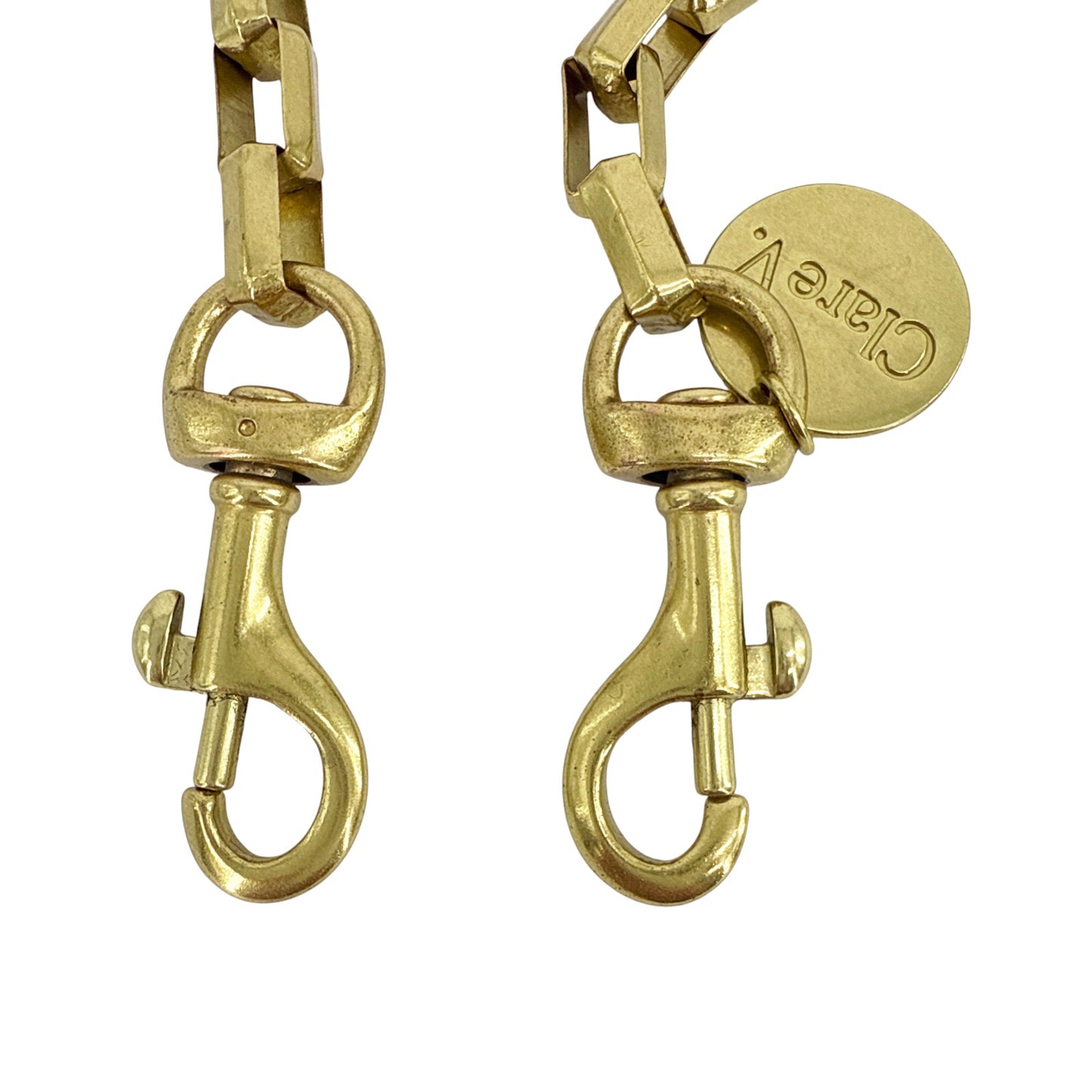 CLARE V. Box Chain Shoulder Strap