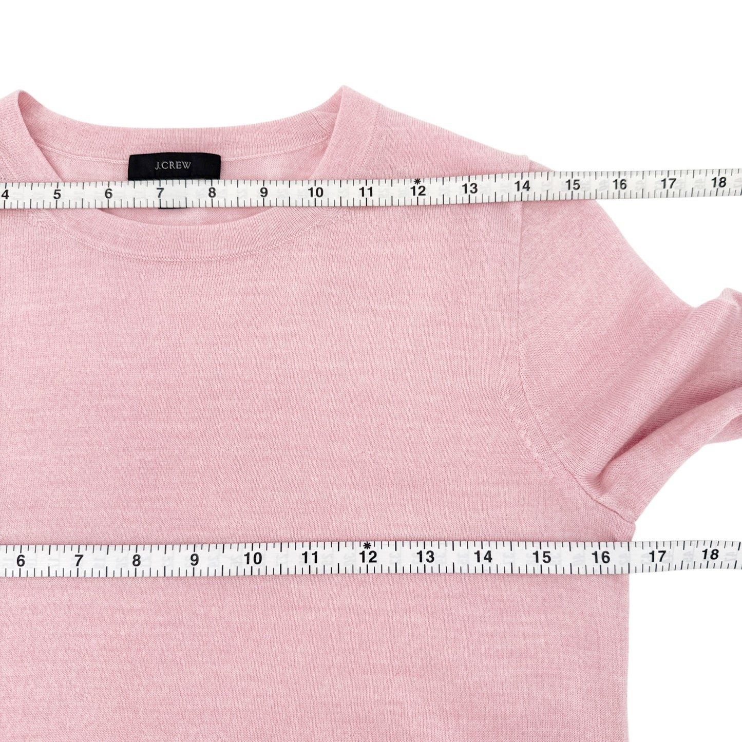 J.CREW Margot Crewneck Sweater in Blossom XS