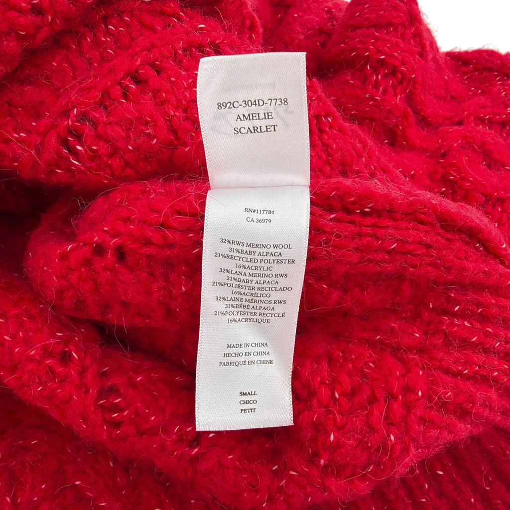 RAILS Amelie Cardigan in Scarlet S Rails
