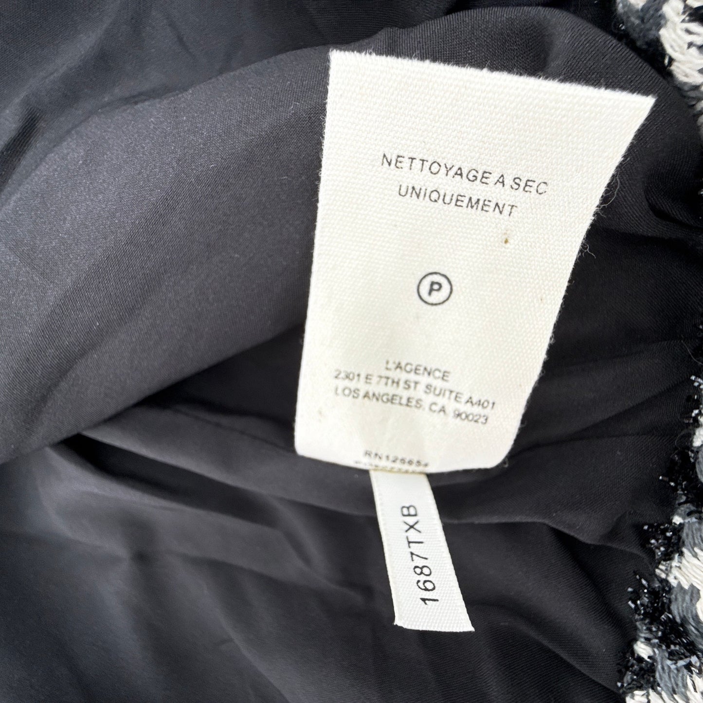 L'AGENCE Cove Crop Short Sleeve Jacket 2