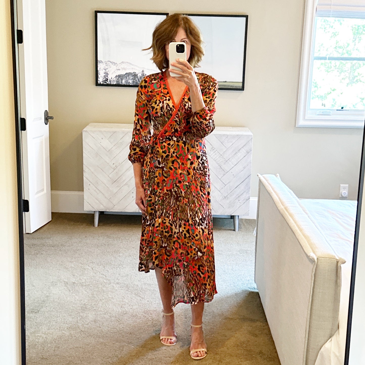 ANTHROPOLOGIE x BL-NK Jenny Maxi Wrap Dress XS