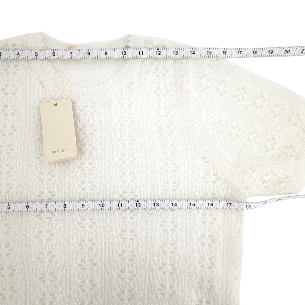 DOEN Monica Sweater in Ivory M Doen