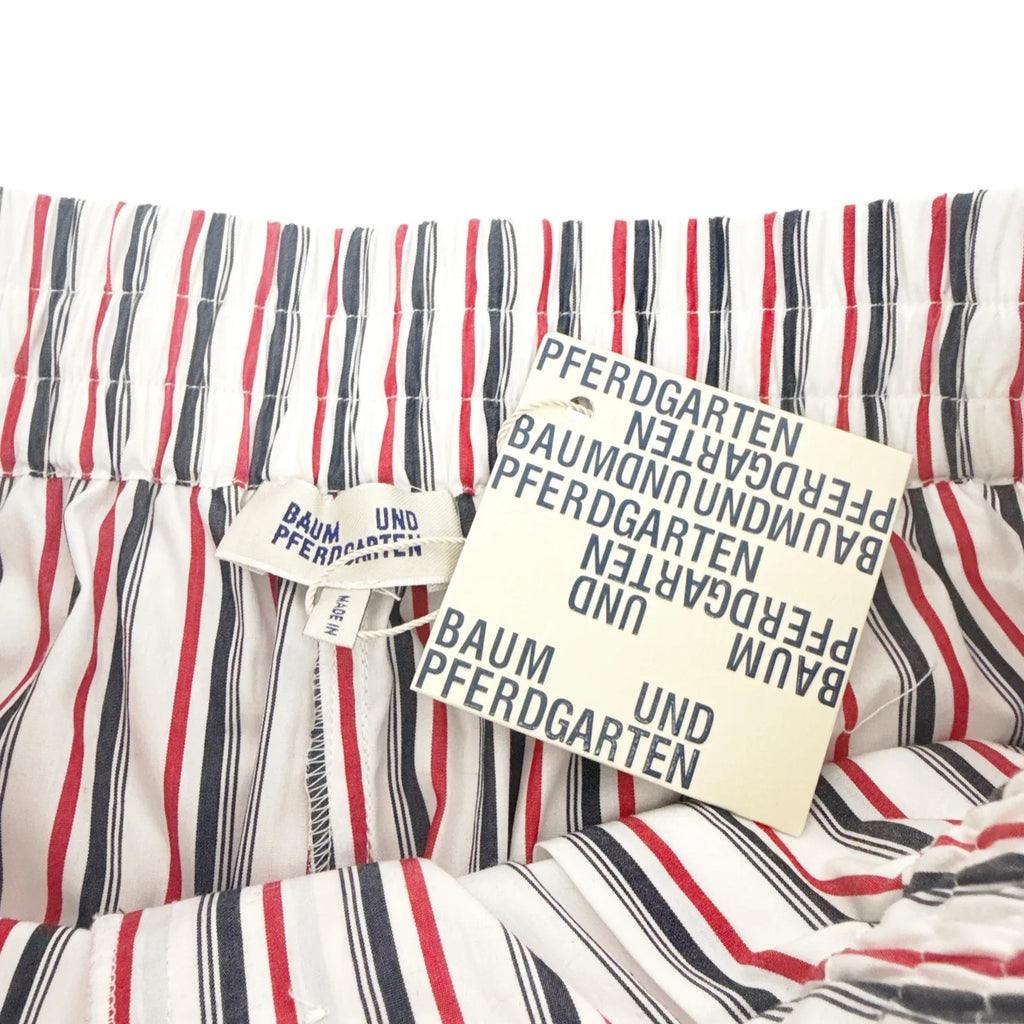 BAUM UND PFERDGARTEN Natie Shorts Haute Red Stripe FR34|US2|XS - flyKAMP